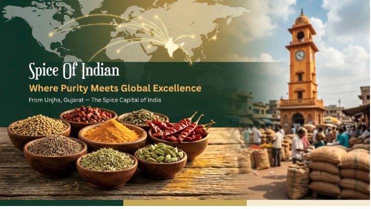 Spice Of India | Premium Authentic Indian Spices from Unjha, Gujarat | Global Export