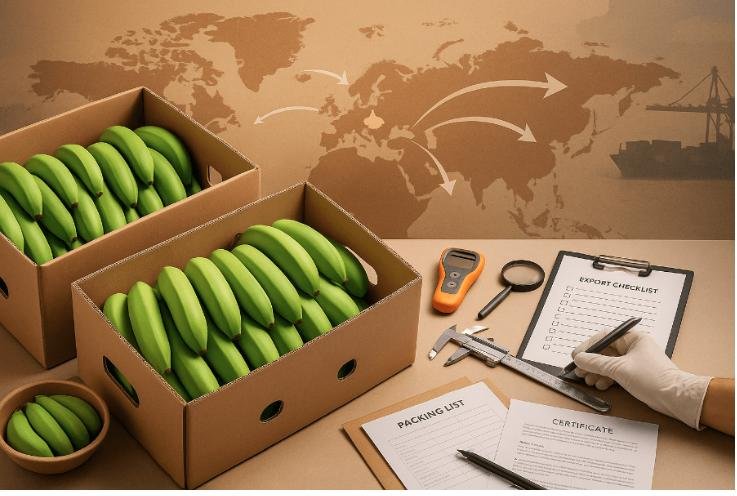 Banana Export Guide India: Step-by-Step Process & Top Buyers