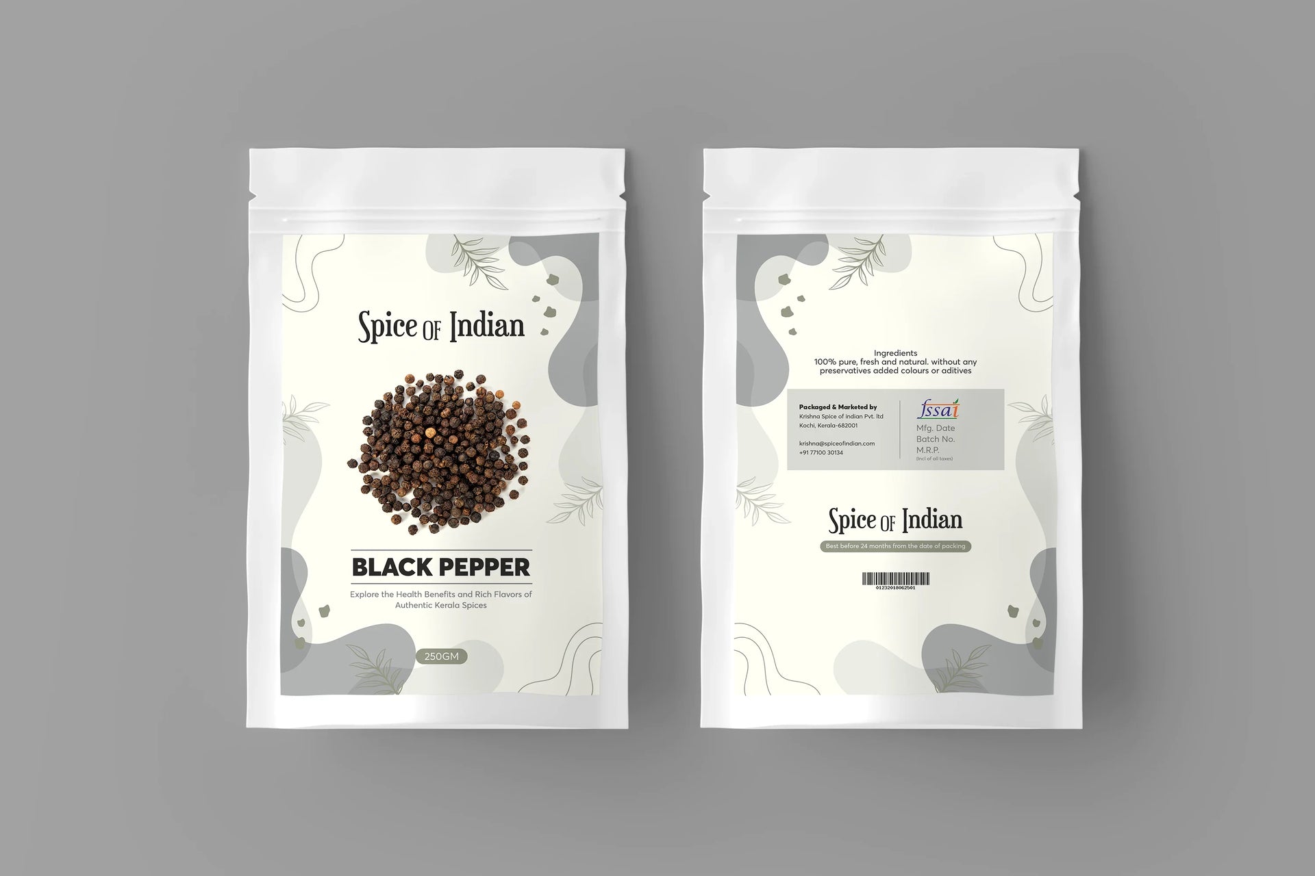 Kerala Premium Quality Black Pepper | 100% Natural | Rich Authentic Flavor