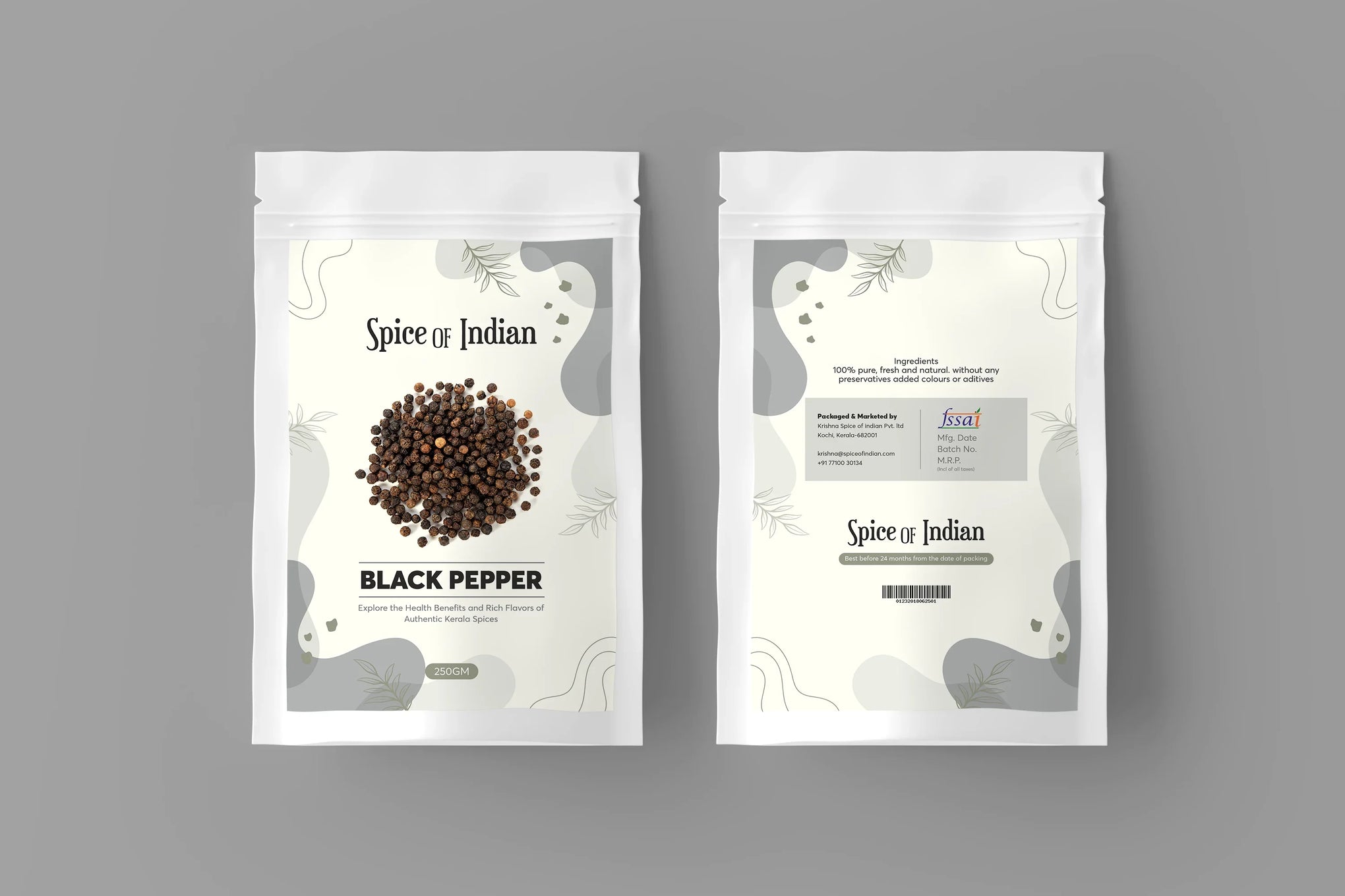 Kerala Premium Quality Black Pepper | 100% Natural | Rich Authentic Flavor