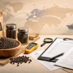 how to export black pepper to Europe