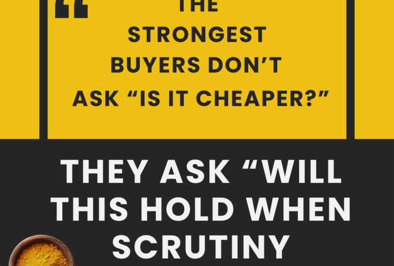 EU-compliant turmeric powder