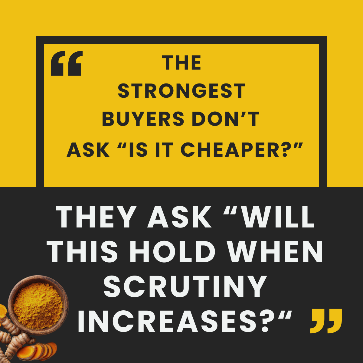 EU-compliant turmeric powder