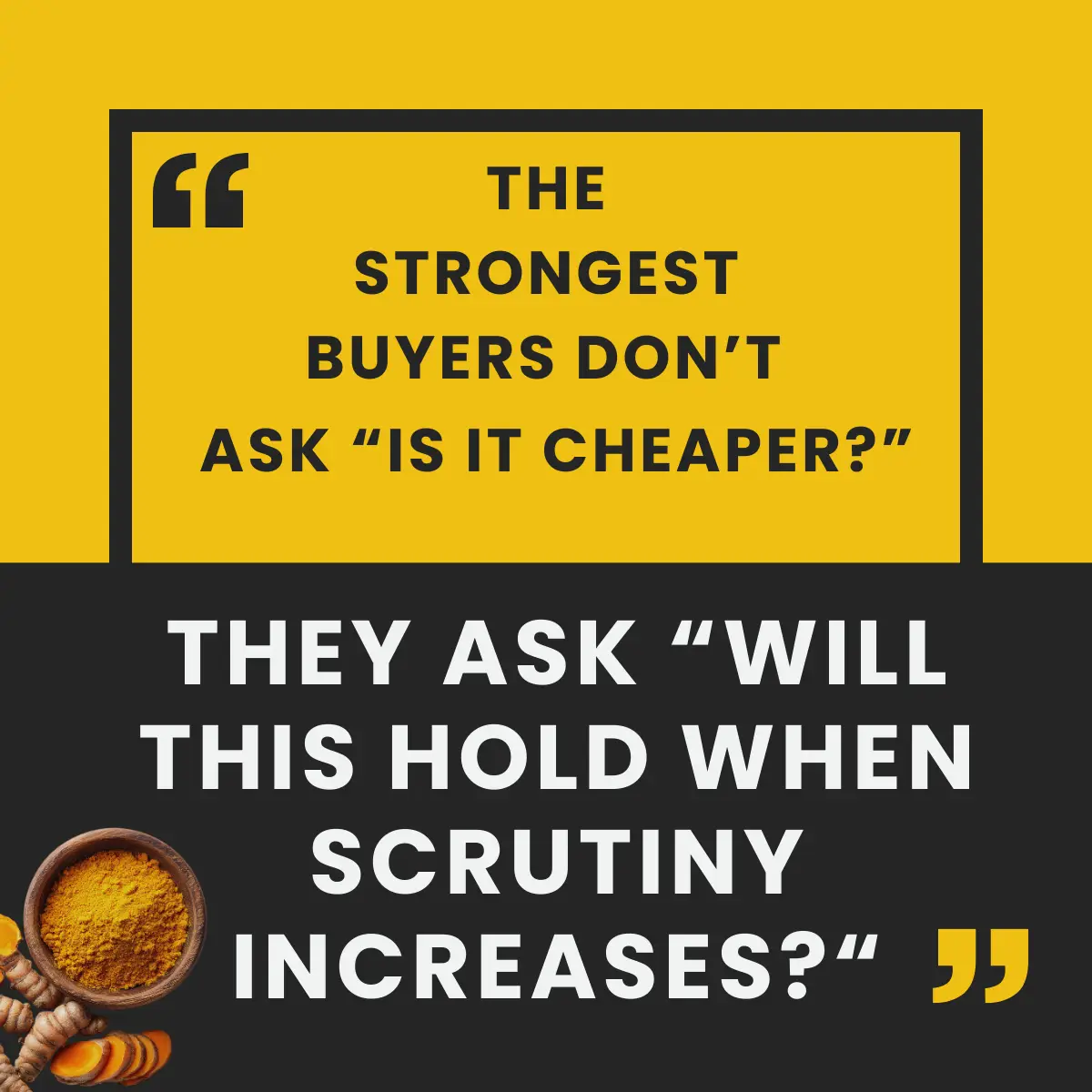 EU-compliant turmeric powder
