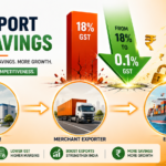 GST Concessional Rate for Merchant Exporters: